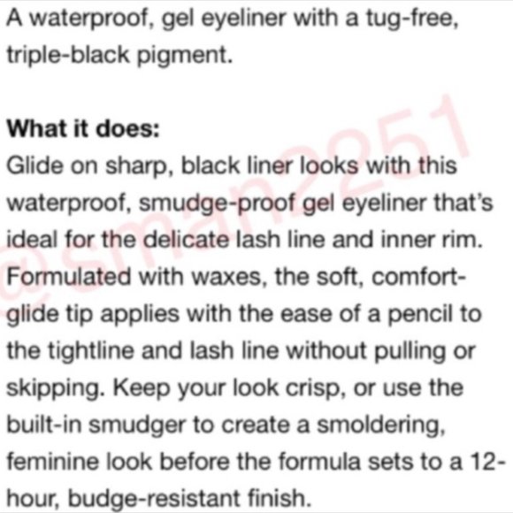 2️⃣/$19!💦Tarte Sex Kitten WATERPROOF Eyeliner NEW! - Picture 6 of 10